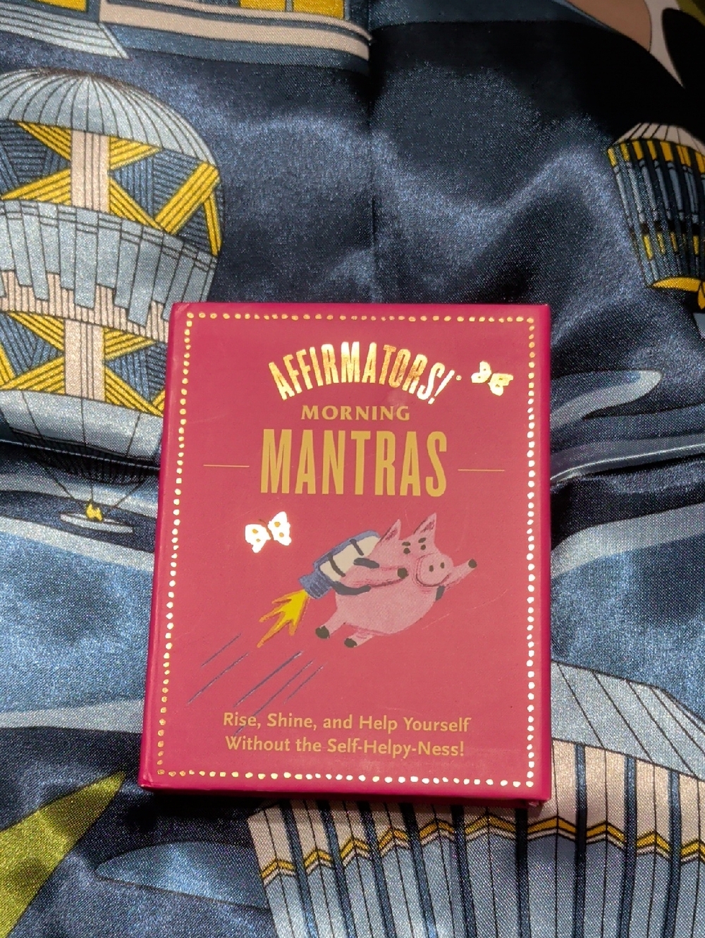 ✨ Affirmators! Morning Mantras Deck - Pink & Gold ✨